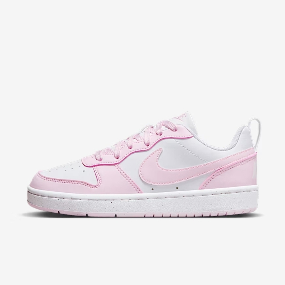 Nike Kids Shoes in White and Pink